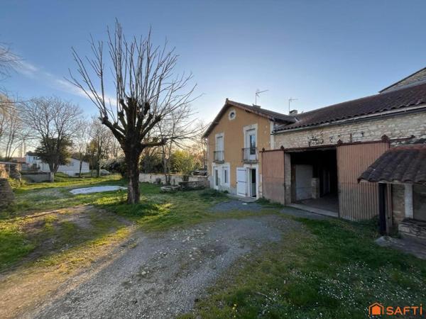 Maison à rénover sur Mansle les fontaines