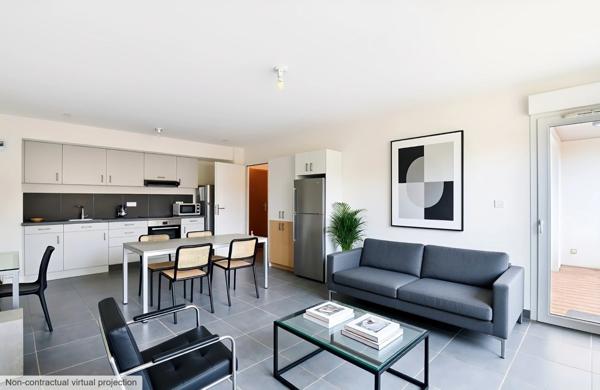 Appartement à vendre 3 pièces REIGNIER (74) avec terrasse, cave et double stationnement en sous-sol
