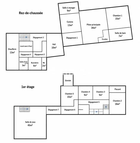Maison
         8 pièces
        - 215 m² 270 000 € *
