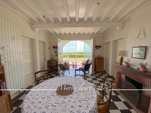 Maison à vendre P8 BRETIGNOLLES SUR MER (85), ensemble immobilier VUE MER, 2 villas balnéaires style basque sur 1 173 m².