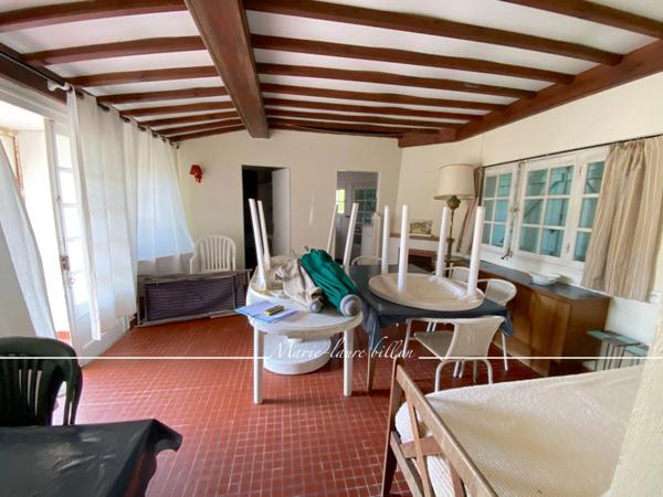 Maison à vendre P8 BRETIGNOLLES SUR MER (85), ensemble immobilier VUE MER, 2 villas balnéaires style basque sur 1 173 m².