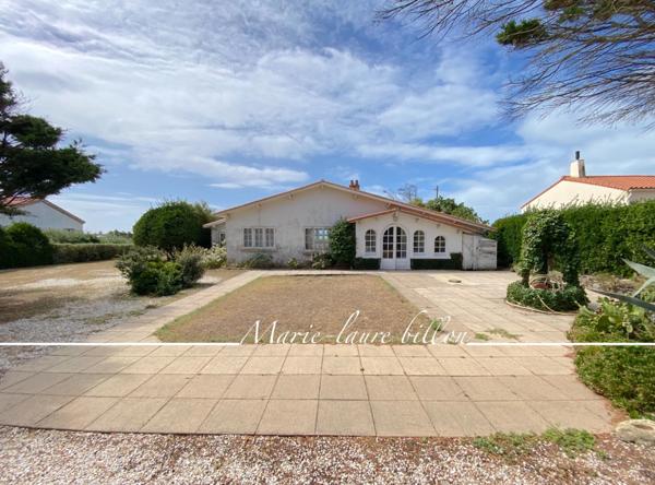 Maison à vendre P8 BRETIGNOLLES SUR MER (85), ensemble immobilier VUE MER, 2 villas balnéaires style basque sur 1 173 m².