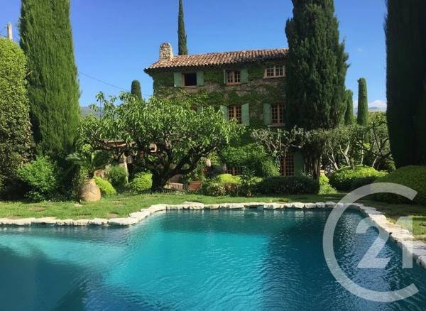 Maison à vendre  7 pièces - 209 m 2   GRASSE  - 06