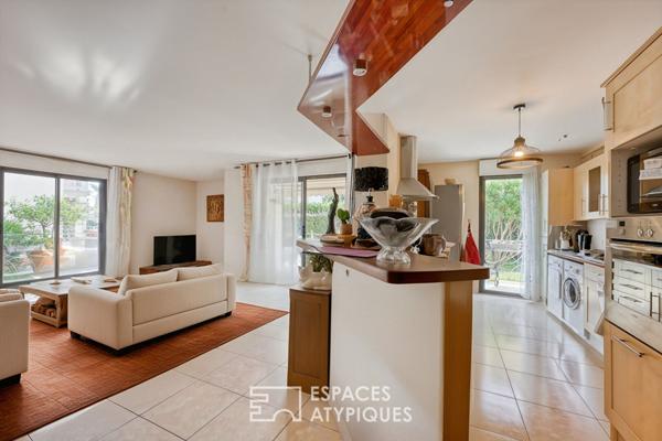 Appartement moderne avec terrasse au calme