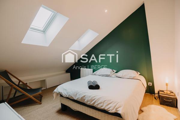 T3 duplex de charme - Traversant - rue des Carmes