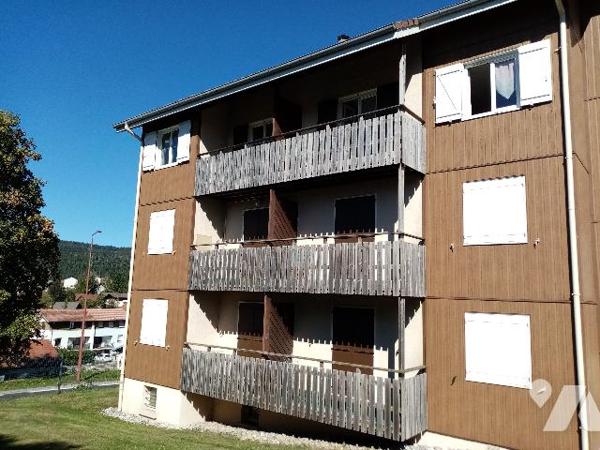 GERARDMER , Appartement F2 de 39, 41m² avec balcon de 3,5 m², garage et cellier