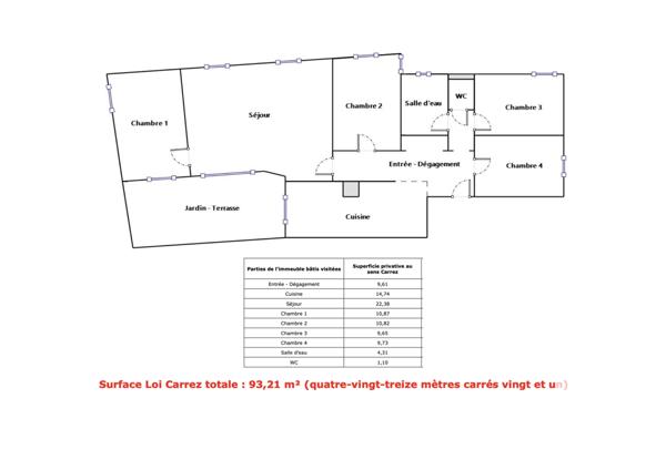 Appartement à vendre 5 pièces 93 m² Arcueil