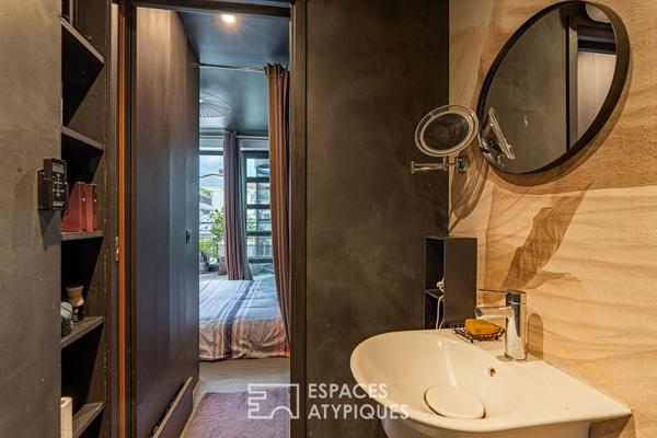 Triplex contemporain meublé avec toit-terrasse au coeur de Boulogne