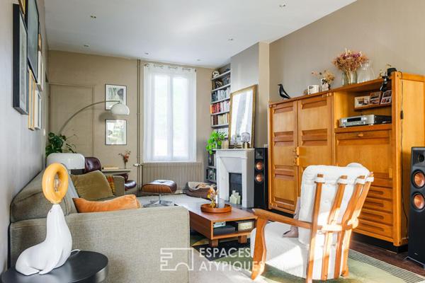 Maison de ville au charme de l’ancien revisité, à deux pas des Halles