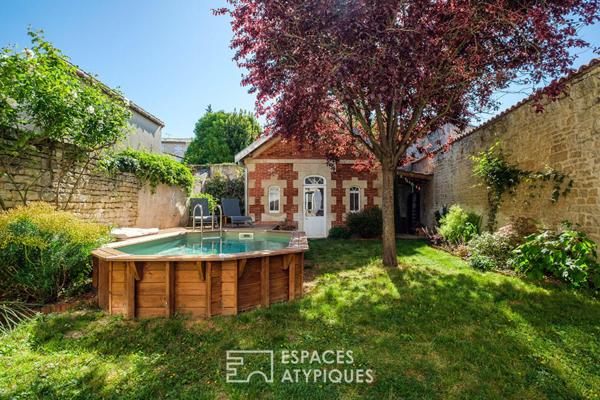 Maison de ville au charme de l’ancien revisité, à deux pas des Halles
