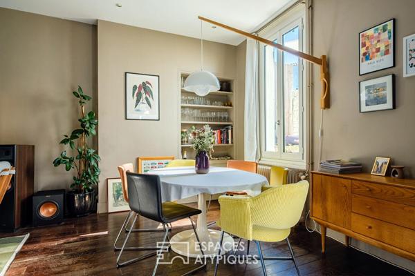 Maison de ville au charme de l’ancien revisité, à deux pas des Halles