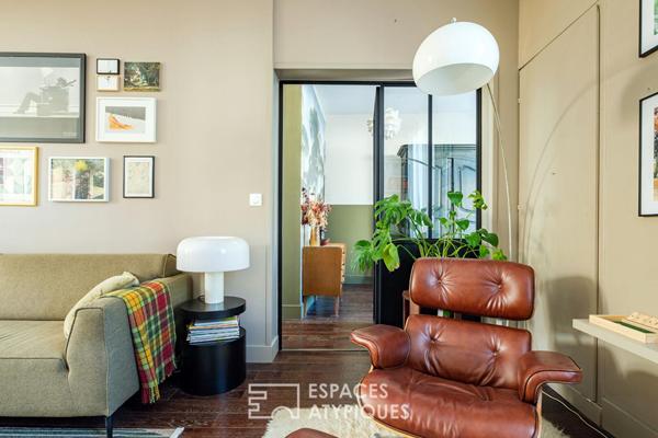Maison de ville au charme de l’ancien revisité, à deux pas des Halles