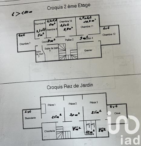 Maison à vendre 13 pièces 455 m² Bayeux