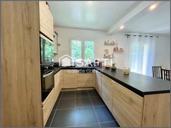 Charmant pavillon familial, 3 chambres, garage et jardin