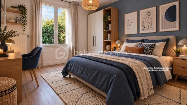 Appartement F3 en rez-de-chaussée – Résidence récente
dans un village agréable à seulement 9 minutes de Claye-Souilly, à découvrir, appartement de type F3 situé en rez-de-chaussée d’une résidence récente.
Entièrement de plain-pied, cet appartement offre un agencement fonctionnel et confortable.
Il se compose d'une entrée avec placards, d’un séjour avec une cuisine américaine, l'ensemble ouvrant sur une terrasse et un jardinet. Le coin nuit se compose de deux chambres ainsi que d’une salle de bains.Une place de parking privative complète ce bien.
Vous apprécierez son emplacement dans un environnement calme et pratique, au sein d’un village disposant de commerces de proximité et d’écoles.
Idéal pour un premier achat, un couple, une petite famille ou un investissement locatif.
les 5 premières photos sont un exemple d'aménagement généré avec l'intelligence artificielle.