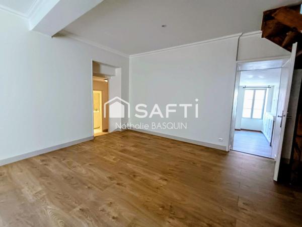 Buxy centre, maison de village refaite à neuf 176 m2 avec garage