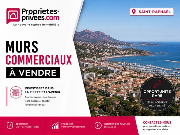 Murs commerciaux Saint Raphael 271m2