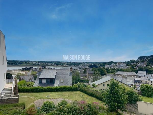 PERROS-GUIREC centre-ville vue mer
