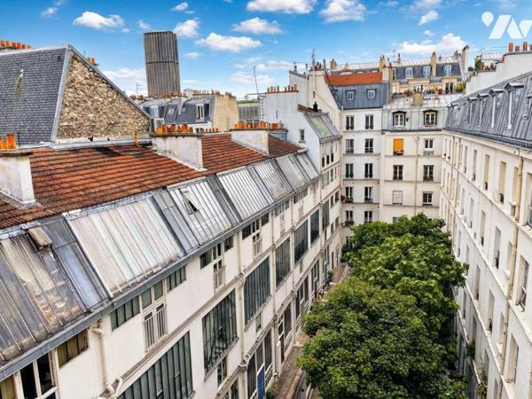 APPARTEMENT 4 PIECES TRAVERSANT AU 5E ETAGE VUES PARC