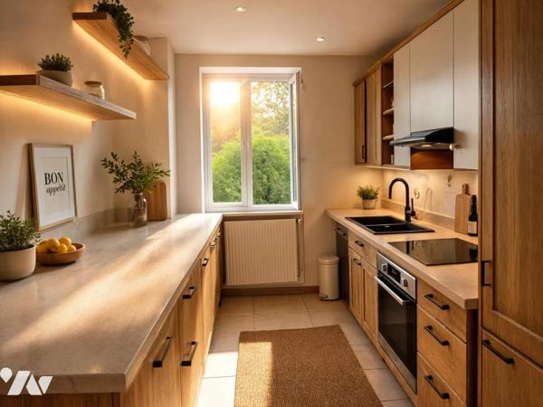 APPARTEMENT 4 PIECES TRAVERSANT AU 5E ETAGE VUES PARC