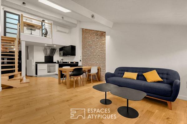 Appartement contemporain en duplex à Toulouse