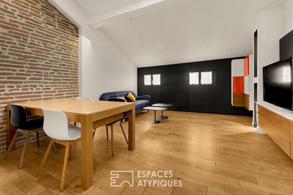 Appartement contemporain en duplex à Toulouse