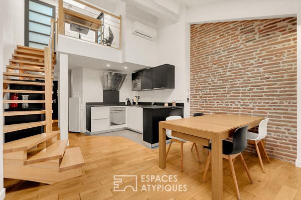 Appartement contemporain en duplex à Toulouse
