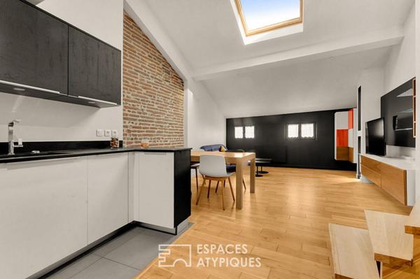 Appartement contemporain en duplex à Toulouse