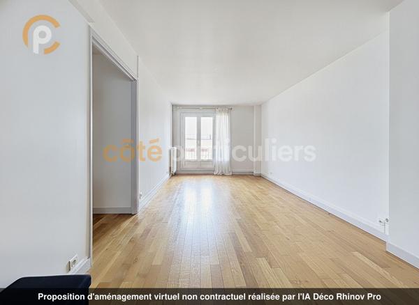 Vente
                Appartement63 m² - 3 Pièces -
                    PARIS (75013)