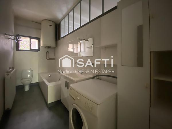 Coup de coeur pour ce T3 de caractère en centre-bourg – Loué, avec jardin et garage