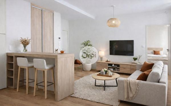 Appartement à vendre    2 pièces • 44,98 m2 Lyon 3