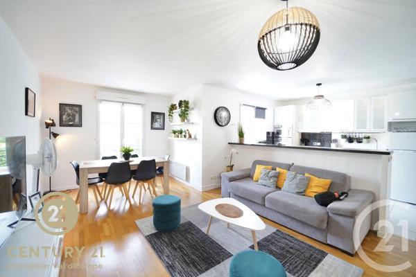 Appartement à vendre  4 pièces - 75,30 m 2   MONTEVRAIN  - 77