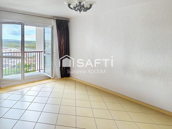 Grand appartement 3 pièces à vendre à Mantes La Jolie