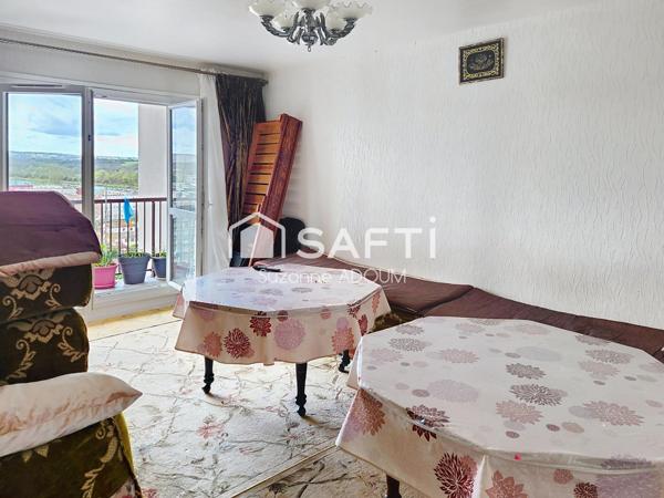 Grand appartement 3 pièces à vendre à Mantes La Jolie