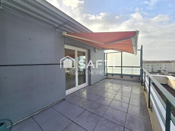 APPARTEMENT T5 de 99 m² avec balcon de 18 m² à BETTON
