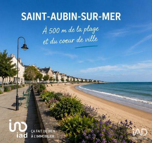 Appartement (neuf) à vendre 2 pièces 45 m² Saint-Aubin-sur-Mer