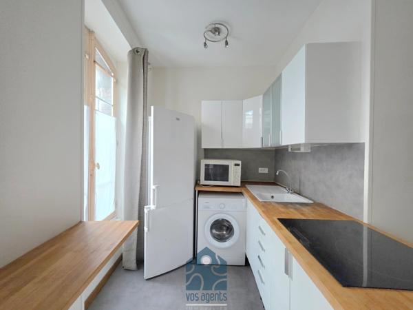 Appartement deux pièces avec combles aménageables