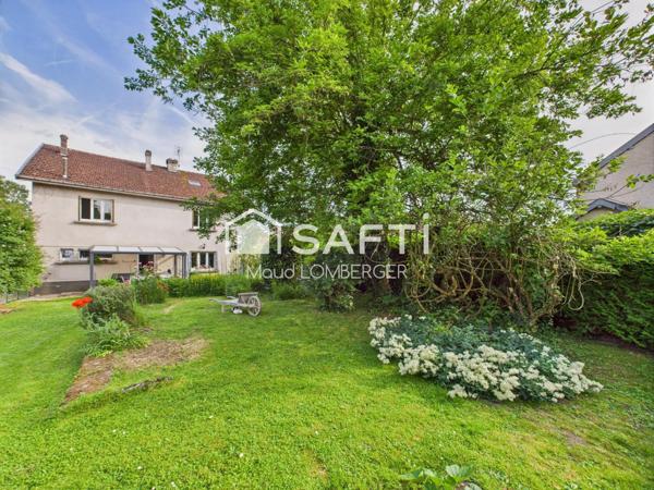 À LAVONCOURT – MAISON DE CHARME AVEC DÉPENDANCES ET GRAND TERRAIN