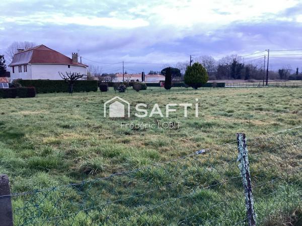 terrain constructible à Neuvic entièrement clôturé