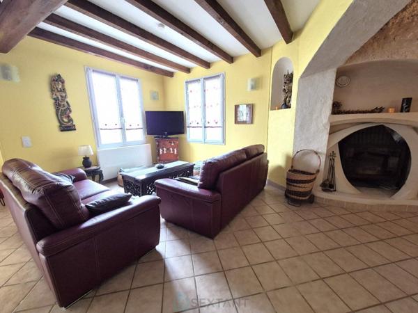 Maison 3 chambres, cave, garage - belle vue sur la vallée de la Loire