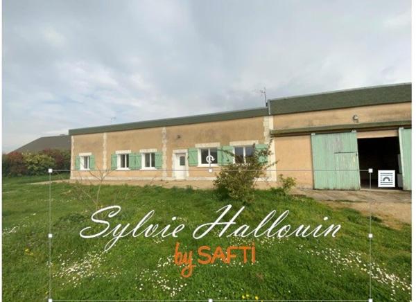 Maison à finir de rénover, 3 chambres, terrain 950m²