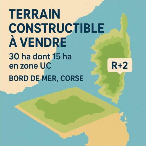 Terrain à Batir  bord de mer