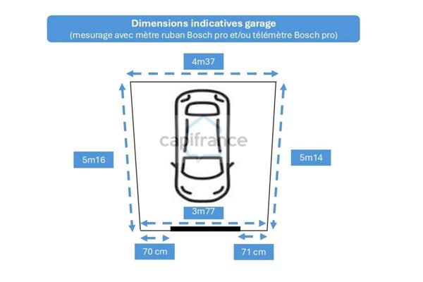 Garage 21 m² quartier Couchant