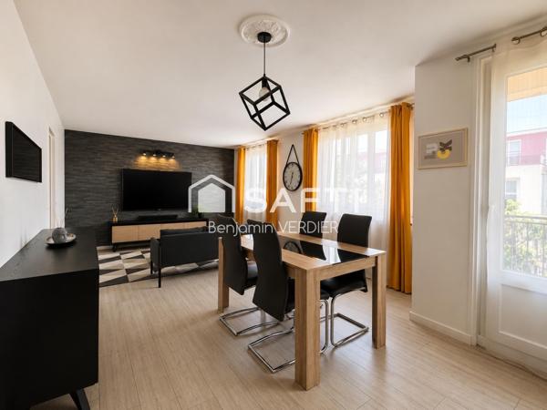 Charmant T3 72 m², résidence calme avec box
