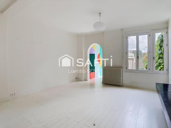 COLOMBES - MAISON 120 M² - 3 CHAMBRES + BUREAU