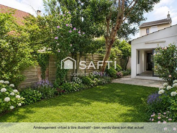 COLOMBES - MAISON 120 M² - 3 CHAMBRES + BUREAU