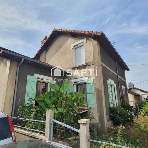 Maison de 98 m², 3 ch, espace de vie spacieux avec garage pour camping car