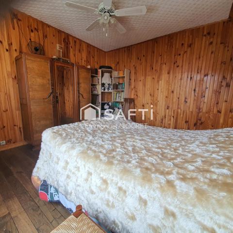 Maison de 98 m², 3 ch, espace de vie spacieux avec garage pour camping car