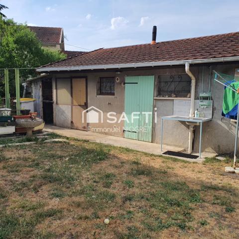 Maison de 98 m², 3 ch, espace de vie spacieux avec garage pour camping car