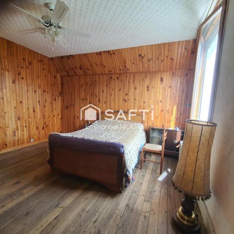 Maison de 98 m², 3 ch, espace de vie spacieux avec garage pour camping car